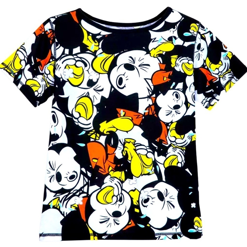 Disney Store Mickey Mouse Ringer T-Shirt Sensory Friendly